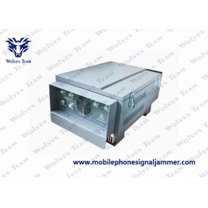 Quality Waterproof 500W Cell Phone Jamming Device With Directional Antenna CDMA PCS 3G 4G for sale