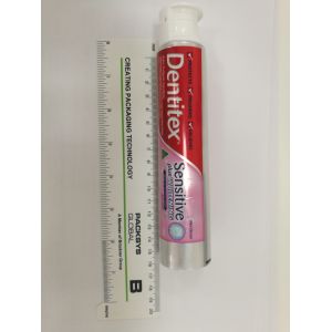 Toothpaste Round Abl Packaging With Doctor Flip Top Cap