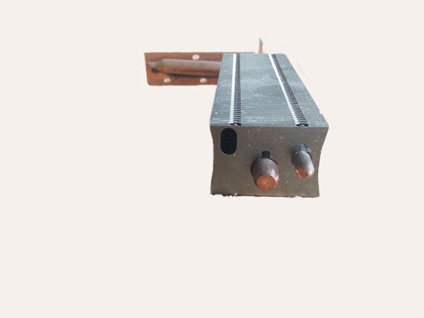 Aluminum Fin 2PCS Copper Pipe Heat Sink 75W With Stamping Extrusion Craft