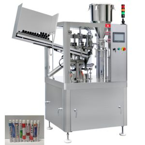 Automatic Plastic Soft Tube Sealing Filling Machine Cosmetic Liquid Cream