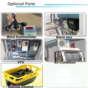 HYCM Stationary 6ton 50m Boom Hammerhead Tower Crane QTZ60(5012) for High Rise