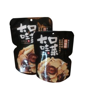sustainable metalized stand up plastic bag eco friendly packaging for dried fruits and vegetables
