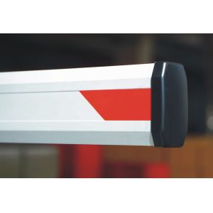 Remote Control Car Parking Automatic Boom Gates , Folding Boom Barrier