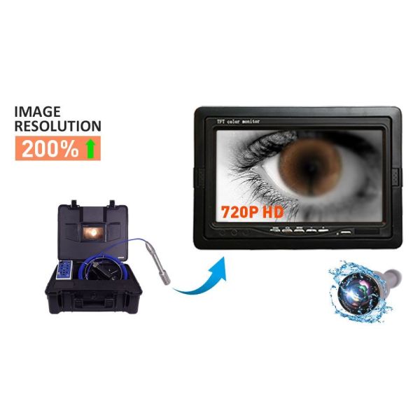 Buy 1-2 inch pipeline inspection with HD camerainspection devices at wholesale prices