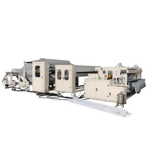 Quality Toilet Paper Roll Kitchen Towel Rewinding Machine for sale