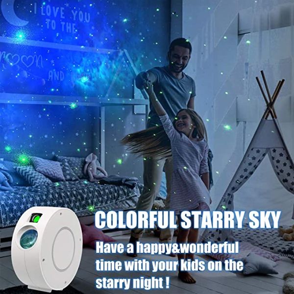 OEM LED Starry Sky Projector , Star Light Projector For Bedroom FCC CE Certified