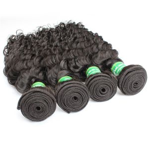 New Fashion Natural Color Deep Wave 100% Malaysian Hair Bundles