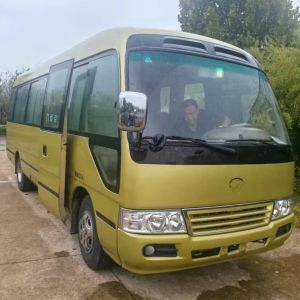 2nd Hand Toyota Coaster Bus City Shuttle 23 Passenger