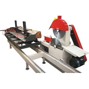 Quality Round Log Cutting Circular Sawmill Sliding Table Saw Machines for sale