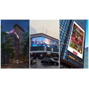 Quality Transparent 60% P7.9-10.4\P15.625mm LED Advertising Screen With See Through Glass For Shopping Mall for sale