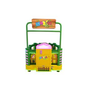 Trample Board Children Game Machine / Indoor Coin Operated Funny Kiddie Step On