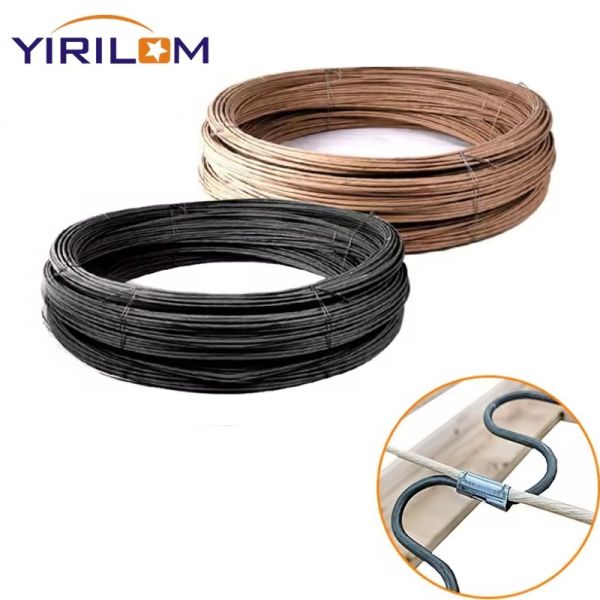 High Tensile Corrosion Proof Biodegradable Paper Covered Fixing Wire for