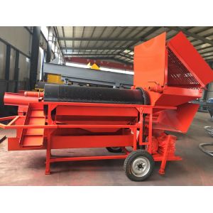 China 7.5km/H Depth 320mm Compact Trommel Screener Gravel Trommel on sale
