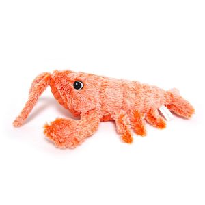 Gravity Jump Pet Shrimp Plush Toy Usb Charging