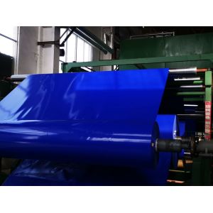 Cold Resistance Double Side PVC Coated Tarpaulin Mildew Proof