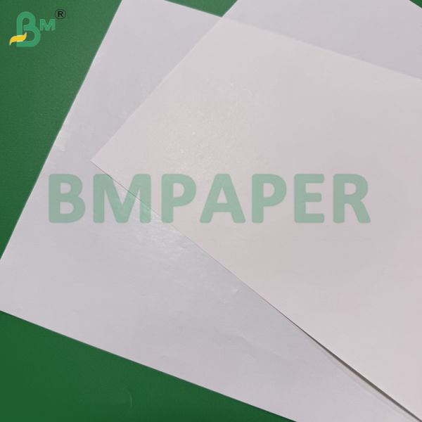 70gsm Wet Strength Label Paper For Beverage Labels Printing, White Blank