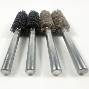 Custom Size Nylon/Abrasive Wire Twisted Brush – Tube Cleaning & Deburring