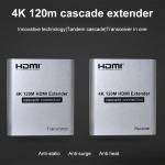 120m 4K HDMI Extender Multi Receiver Cascade Ethernet Transmitter 1080P