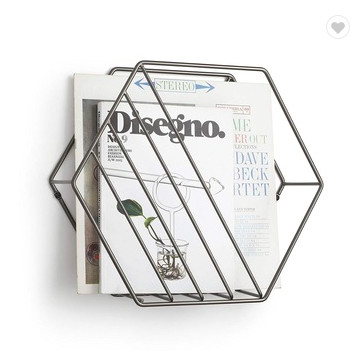 Buy Practical Metal Wall Mounted Brochure Rack at wholesale prices