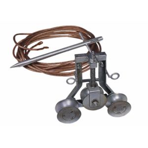 GROUNDING PULLEY BLOCK EARTHING CABLE HANGING PULLEYS WITH THREE WHEELS FOR LINE