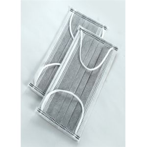 Carbon Filter Disposable Medical Mask with Elastic Earloop Adjustable Nose Piece