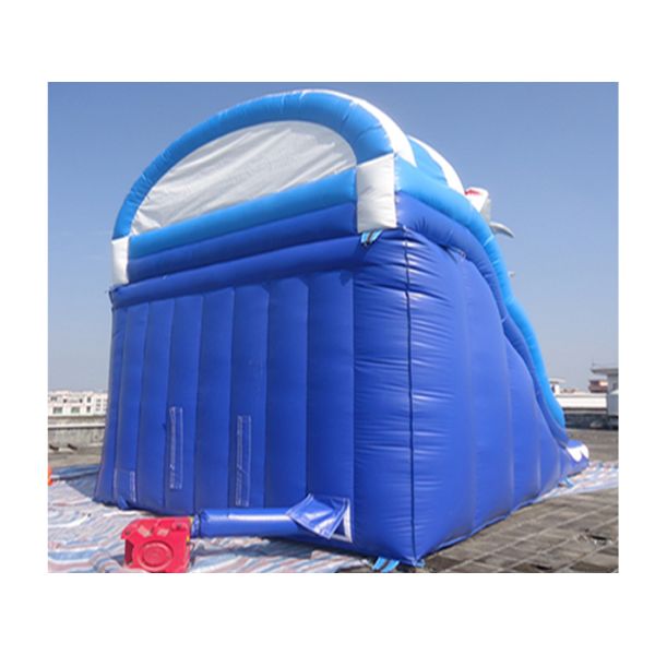 Amusement Outdoor Inflatable Water Slide With Pool For Kids Water Park Games