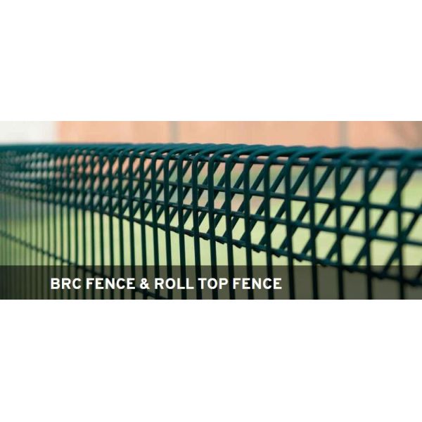 Powder Coated Brc Galvanized Wire Mesh Fence Outdoor Garden Use