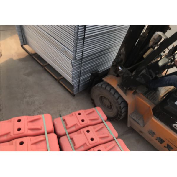 Buy Eco Friendly Temporary Barricades Rentals , Building Site Fence Panels at wholesale prices