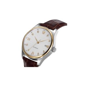 Men'S Waterproof Stainless Steel Automatic Watch Miyota 8215 Polished Case