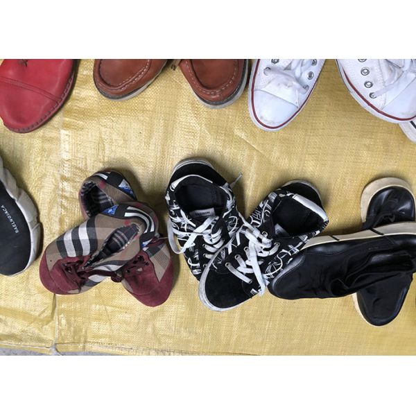 Holitex Used Mens Shoes / Used Canvas Shoes Mixed Size Wearable For Africa