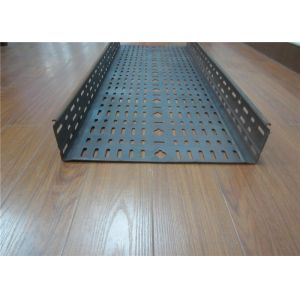 Perforated Cable Tray Roll Forming Machine Hydraulic Cutting Cold Making Machine