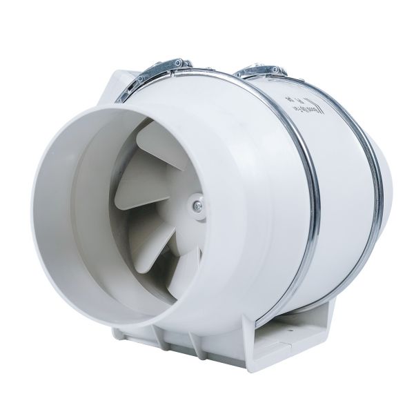 4inches-6inches 100mm-200mm Silent Mixed Flow Exhaust Inline Duct Fan for Garment Shops