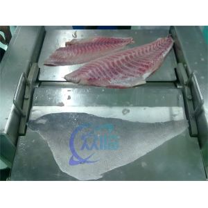 Stainless Steel Fish Skin Peeler Machine , Practical Automatic Catfish Skinner