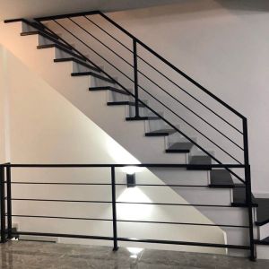 Metal Aluminum Stair Railing Indoor Interior Handrail