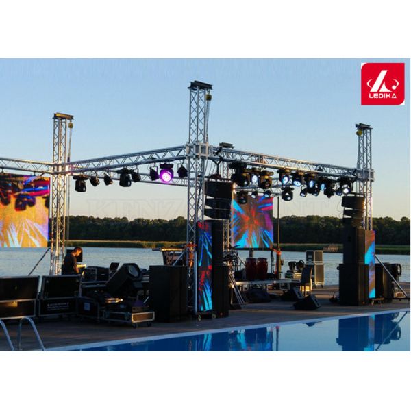 Buy 6061 Aluminum Roof Exhibition Truss System 1m Diameter at wholesale prices