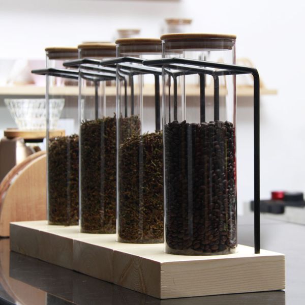 FDA Dried Fruits 1000ml Glass Sealed Display Bottle