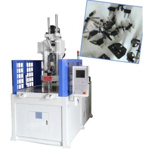 Full-auto Vertical Rotary Injection Molding Machine 85T with 33 kN Ejector Force