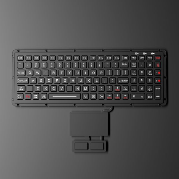 102 Keys EMC Keyboard, Waterproof Dustproof Military Keyboard