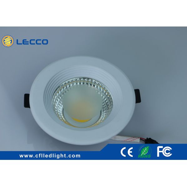 Adjustable Recessed LED Downlight For Home / Bathroom IP20 SDCM < 5