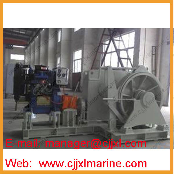Buy Diesel Drive Marine Mooring Winch at wholesale prices