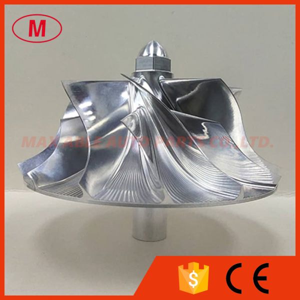 GTA5518B 449207-0022 88.00/117.70m 7+7 blades high performance turbo billet compressor wheel for 739443-0003 3508B, 3516