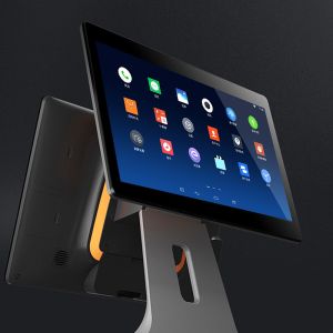 15.6 Inch Dual Touch Screen Compact Android Pos Machine