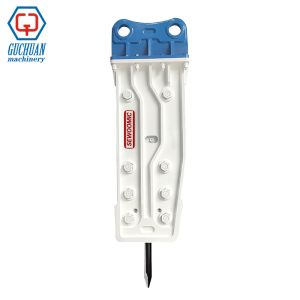 Guchuan HB20G / GCB200 1766KG Open Type Hydraulic Breaker with 135mm Chisel for 18-25 Tons Excavator