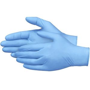 China Medical Examination Nitrile Disposable Gloves Good Elastic With No Smell on sale