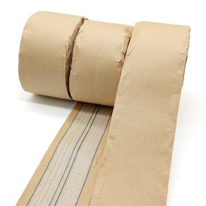 Quality Free Sample Single Sided Hot Melt Adhesive Kraft Carpet Seam Tape for sale