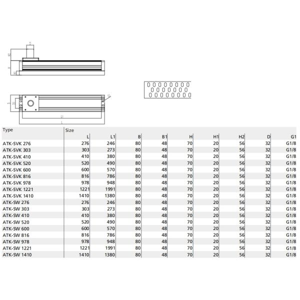 Large Area Alumina Foam Vacuum Gripper 80mm Width