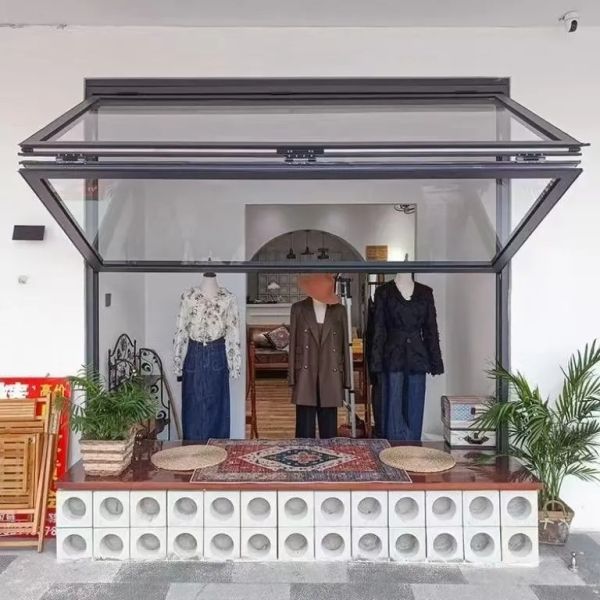 Dance Monsoon Climate Folding Window with Advanced Drainage Channels Preventing