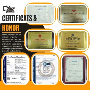 YNF 16H Excavator Coupling Aluminum Flexible Engine Part