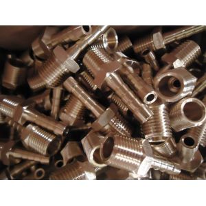 Customized Brass Water Meter Connector with all kinds of finishes, made in China