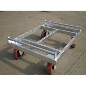 5" Casters Removable Wire Mesh Container Storage Cages With Trolley Cars